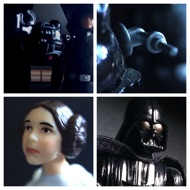 The torture droid gives off a steady beeping sound as it approaches Princess Leia and extends one of its mechanical arms bearing a large hypodermic needle. Leia's stares at it with fear in her eyes. Vader looks back at the Princess. #starwars #anhwt #starwarstoycrew #jbscrew #blackdeathcrew #starwarstoypix #starwarstoyfigs #toyshelf
